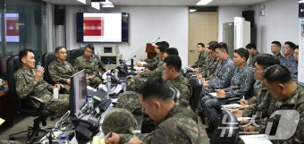김명수 합참의장, 인천해역방어사령부 군사대비태세 점검