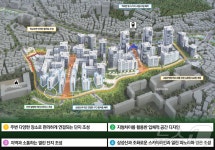 신림동 1만2000세대 주거타운…신림5구역 34층, 3900세대