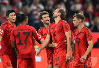 '김민재 풀타임' 뮌헨, 슈투트가르트 4-0 대파…케인은 해트트릭