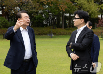[속보] 윤 대통령, 한동훈 대표와 면담 종료…1시간 20분