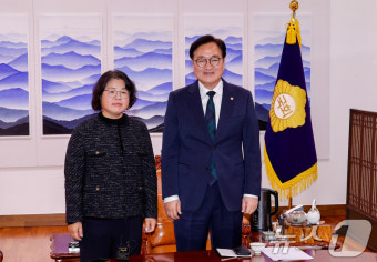 우원식 국회의장, 김복형 신임 헌법재판관 접견