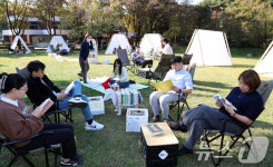 송파구,  공원에서 만난 도서관 운영