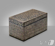 나전국화넝쿨무늬상자 보물 지정 예고