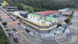 옥천군 가화 공영주차타워 생겼다…주차공간 136면