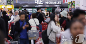 물가 두 달 연속 1%대 둔화…채소류는 2년 만에 최대폭 상승