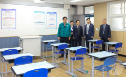 도성훈 교육감 수능 시험장 점검