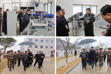 김정은, 지방공업공장건설장 방문…지방발전 강조