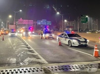 한달 만에 또 이음새 파손된 어등대교…25일 교체 공사 실시(종합)