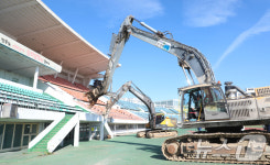 60년 역사 전주종합경기장 철거