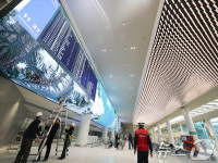 오픈 준비하는 인천공항 제2여객터미널 확장구역