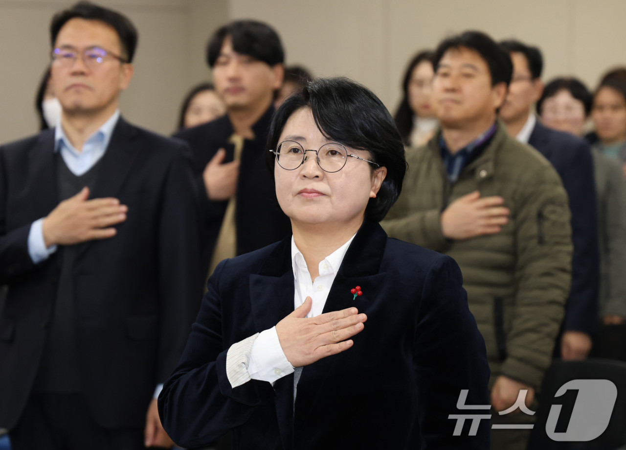 조소영, 국민권익위 부위원장 취임식…새로운 권익 상징 되다.