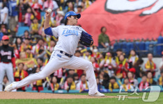 원태인, 2024 KBO 페어플레이상 수상…삼성 소속으로 5번째