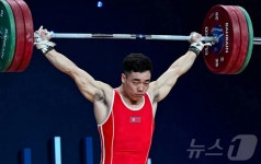 역도 손현호, 세계선수권 남자 81㎏급 용상 동메달…북한, 金 2 추가