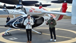 [르포]K-UAM 날아오르다…고흥서 첫 비행 시연 성공