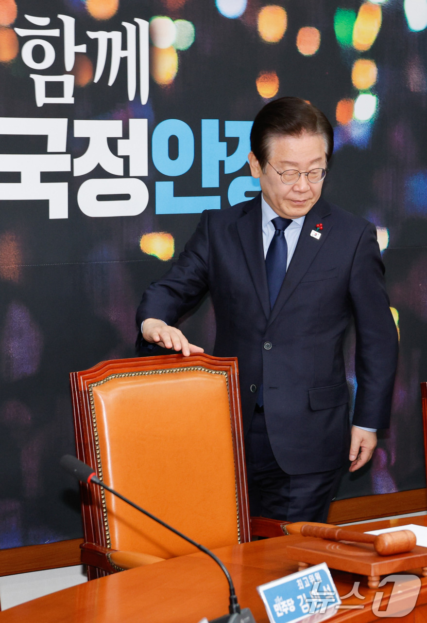 이재명 대표, 국정안정협의체에 국민의힘이 참여 촉구