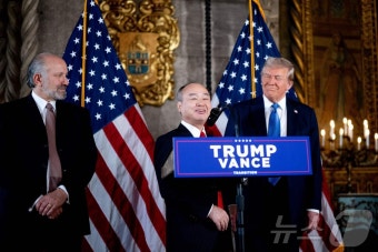 트럼프 찾아간 손정의 
