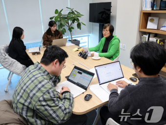 해임 처분 취소 판결 입장 밝히는 권태선 방문진 이사장