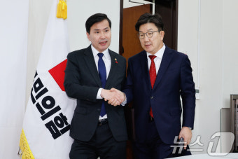 권성동 권한대행 예방한 김선호 직무대행