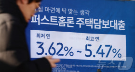 11월 주담대 평균금리 4.3%…1년 만에 최고 수준