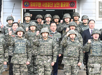 군부대 격려 방문한 최상목 권한대행
