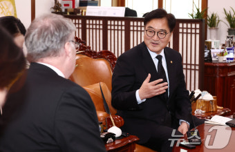 우원식 국회의장, 모로코 대사와 회담 AI, 철도, 방산 분야 협력 강화 기대