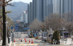 조용한 모습 보이는 정부과천청사