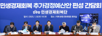 민주당 민생경제회복단 추가경정예산안 편성 간담회 개최