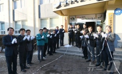 완주군시설관리공단 현판식 공단 전문성 강화해 지역에 공헌