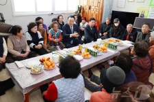 구복규 화순군수, 41개 경로당 순회인사로 새해 현장소통