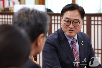 우원식 의장, 조셉 윤 주한미국대사대리 접견