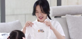 이정현, 둘째 출산 앞두고… 첫째와 떨어질 준비하며 '울컥'