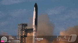 스페이스X 화성우주선 스타십 7차 시험비행 실패…통신 끊겨(상보)