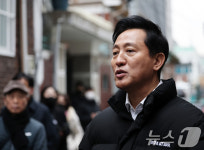 미아동130 재개발 계획 설명하는 오세훈 시장