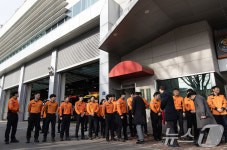 용산소방서 찾은 권영세