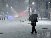 이천 21.6㎝ 적설…안성시 배티로 1.6km·진안로 3.3km 구간 도로통제 중