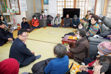 홍남표 창원시장, 한파 대비 취약계층 보호시설 점검