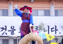 칠석 고싸움놀이 축제 참석한 강기정 시장