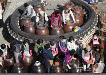 전통 장 만들어요