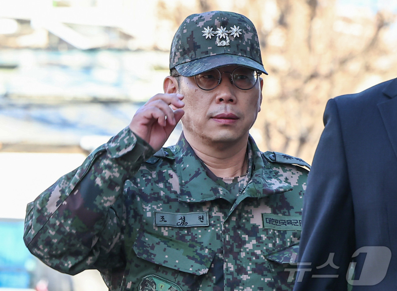 조성현 단장, 윤석열 탄핵심판서 이진우 전 수방사령관 지시 증언 현장출석