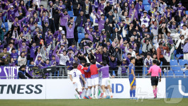 FC안양, K리그1 챔피언 울산 이기고 1:0 승리