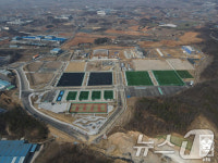 천안 대한민국축구종합센터 건설 현장