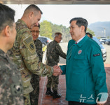 국방장관 직무대행 지구사 현장 방문