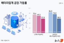 캐즘 직격탄 K-배터리 공장 가동률 50%대로 뚝…일단 버텨라