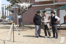 항공우주 특성화 한림공고, 인공위성 측량 수업
