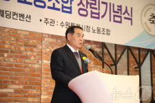 이재식 수원시의회 의장, 시청노동조합 제29주년 창립기념식 참석