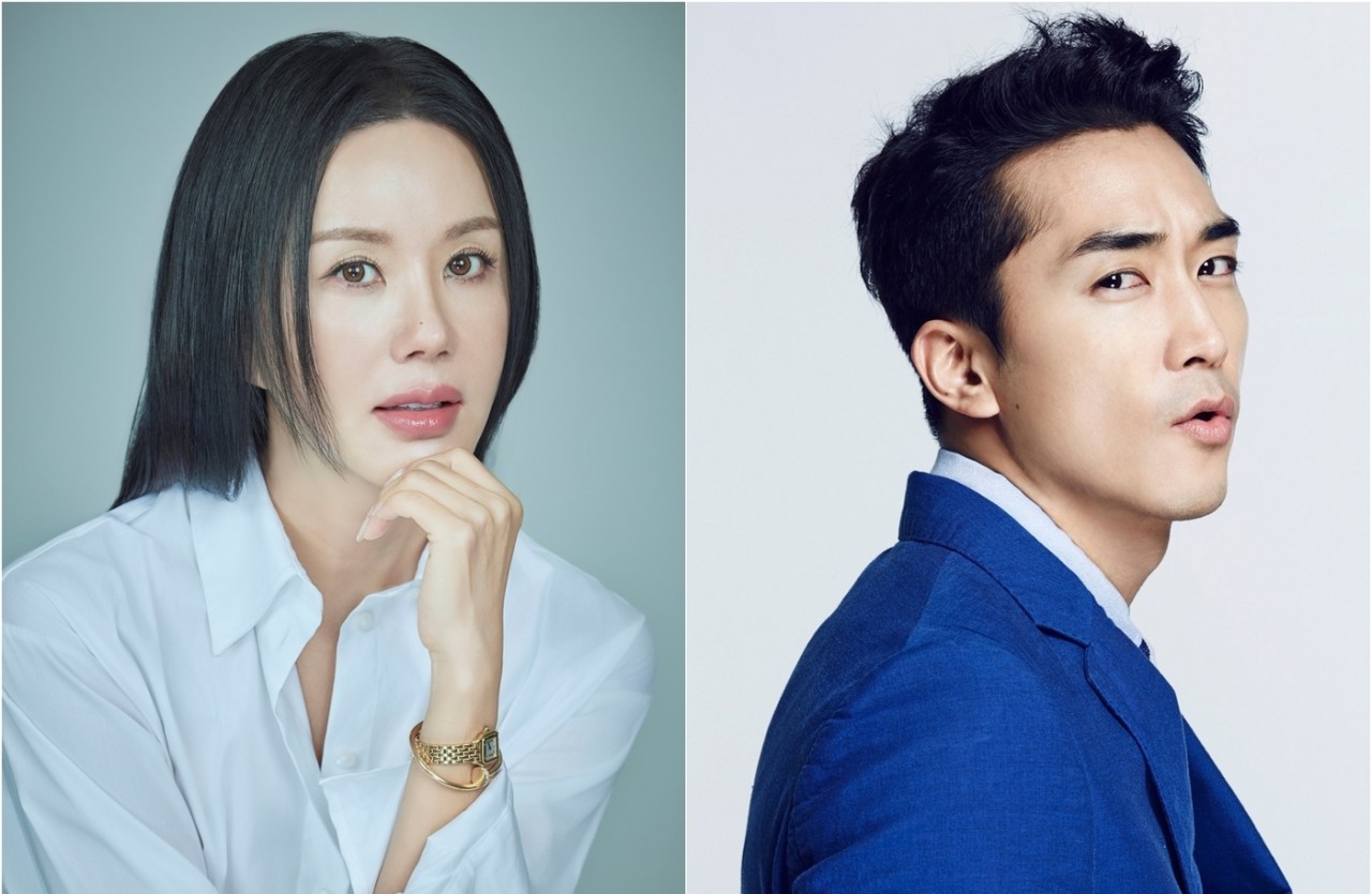 엄정화-송승헌, 금쪽같은 내 스타 제작발표회 촬영 중 화제