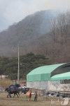 의성 산불 사흘째…안평면 목장 뒷산 큰불