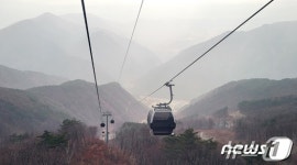 정선 가리왕산 케이블카 존치…보전·활용 협의체서 합의