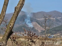 순창 쌍치면 야산서 불…소방 진화 중
