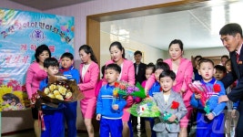 북한, 조선장애인어린이회복원 새 학기 개학식 진행